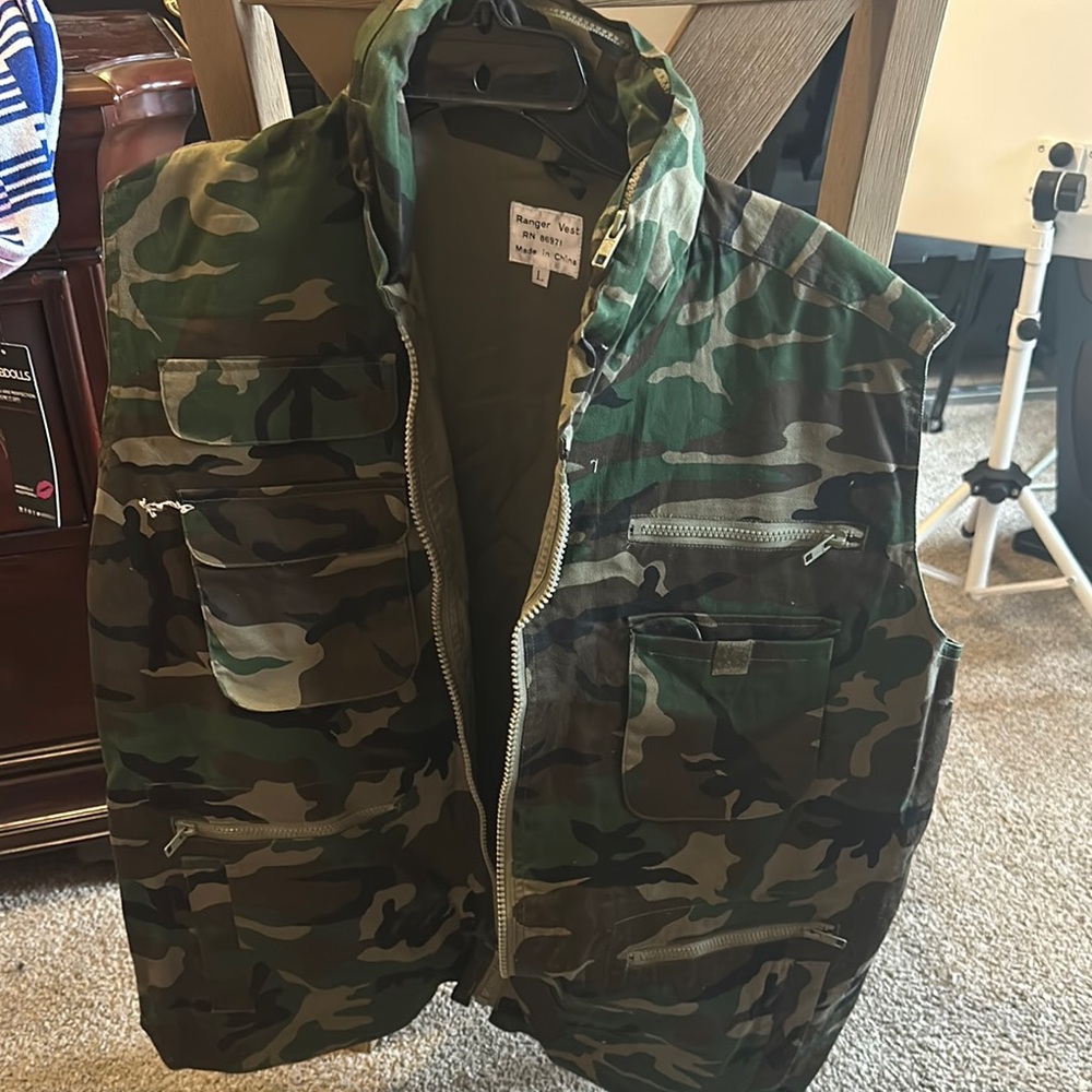 Camouflage Men's Vest